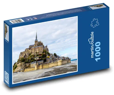 Produktbild von Puzzle 1000 Mont Saint Michel - Insel, Frankreich - martinpuzzle