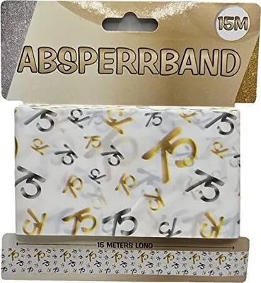 Produktbild von Absperrband -75-, ca. 7,5 cm x 15 m