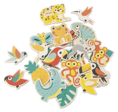 Imagen del producto de Janod, juego magnético, 24 piezas, varios colores, talla única