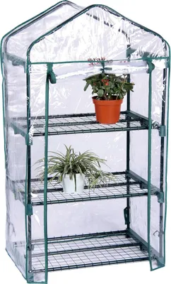 Produktbild von Linder Exclusiv Garten Folienbox,mit aufrollbare Tür MC4302-1 104x50x45 cm