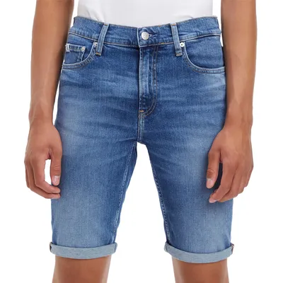 Zdjęcie produktu dla Męskie szorty dżinsowe Calvin Klein Jeans, niebieskie