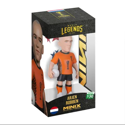 Image de Asmodee République tchèque : MINIX Football Legends : Légendes de la Coupe du Monde - Pays-Bas - ROBBEN