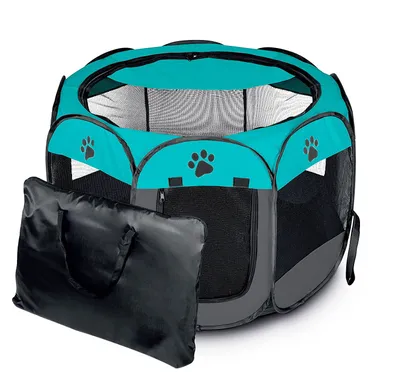 Produktbild von Welpenlaufstall/Tierlaufstall/Hundehütte/Welpenauslauf/Laufstall für Hunde/Katzenhaus/Wasserdichtes Zelt für Kleintiere wie Hunde, Katzen