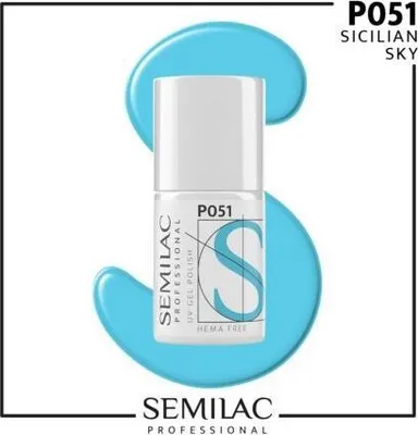Immagine prodotto di Semilac Prof.p051 Sicilian Sky 7Ml