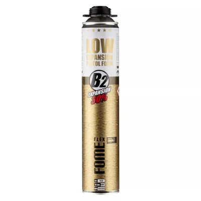 Produktbild von 1x Montageschaum B2, Bauschaum, Low Expansion, Pistolenschaum, Zargenschaum, Dämmung & Montage, Füllschaum