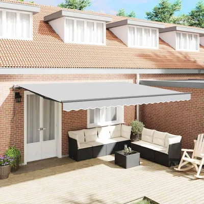 Produktbild von vidaXL Markise Anthrazit 4 × 3 m Metall