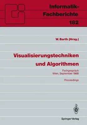 Produktbild von Visualisierungstechniken und Algorithmen