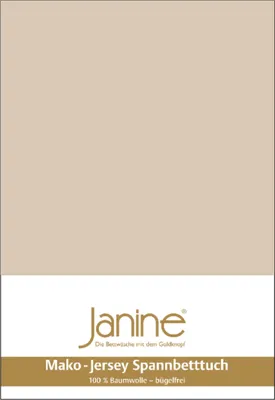 A product image for a fitted sheet, showing the brand logo and product details.
