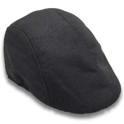 Produktbild von SC-16108 Herren-Baskenmütze - Schwarz für den Winter KP16108