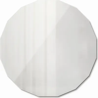 Obrázok produktu pre Moderné 50 cm polygonálne zrkadlo - dekoratívne a štýlové na stenu