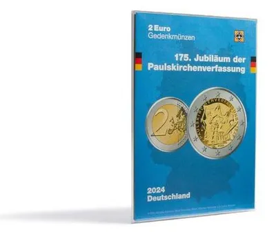 Produktbild von Münzkarte für dt. 2-Euro-Gedenkmünze 2024 175. Jubiläum der Paulskirchenverfassung
