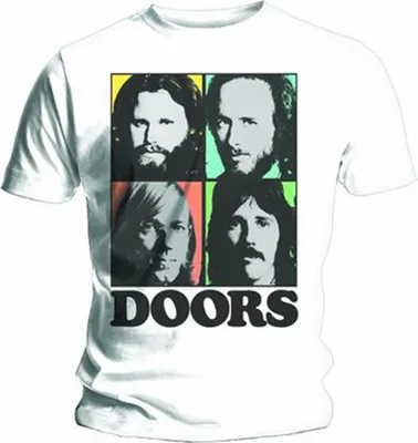 Produktbild von The Doors Colour Box White M T-Shirt