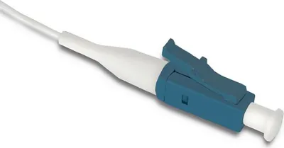 Produktbild von Qoltec Glasfaser-Pigtail LC/UPC | Singlemode | 9/125 | G657A2 | 2 m