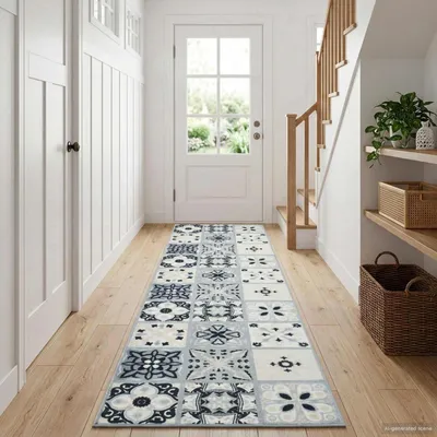 Imagen del producto de Alfombra ORIZ, 1150 g/m², color gris y