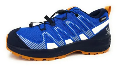 Produktbild von Salomon XA Pro V8 CSWP J Sportschuhe Kinder Outdoorschuhe Wanderschuh Blau Freizeit, Schuhgröße:36 EU