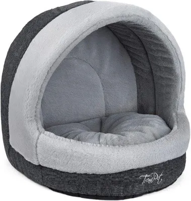 Produktbild von Famanu Kuschelhöhle für Hunde und Katzen - Komfortables Hundebett