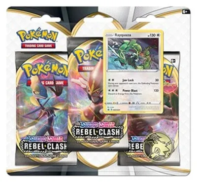 Image de Pokémon Rebel Clash : Rayquaza 3-Pack Blister