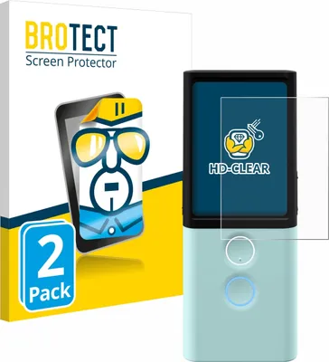 Produktbild von 2x Für Vasco Translator M3 Schutzfolie BROTECT Displayschutz Display Schutz Folie Klar Transparent