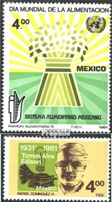 Produktbild von Briefmarken Mexiko 1981 Mi 1767,1768 (kompl.Ausg.) postfrisch Welternährungstag