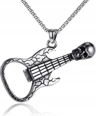 Image de Collier Métal Guitare Guitare Musicien Artiste 376