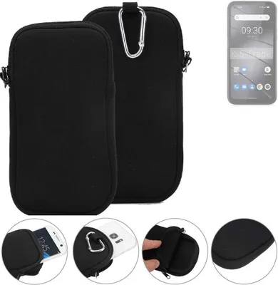 Produktbild von K-S-Trade Neopren-Hülle Handyhülle kompatibel mit Gigaset GX6 Pro Schutzhülle Neoprenhülle Sleeve Schutz-Hülle Gürtel Tasche Case Holster