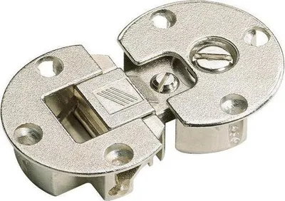 Produktbild von Hettich Klappenscharnier Markant 11 Zinkdruc kguss, vernickelt, 2 Stück