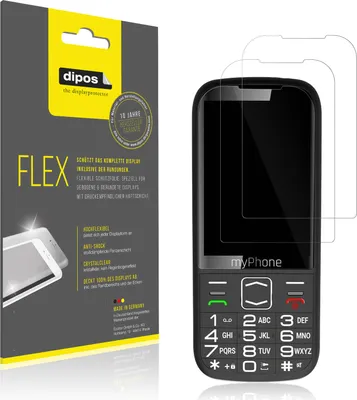 Produktbild von 2x dipos Flex myPhone Halo4 Plus LTE