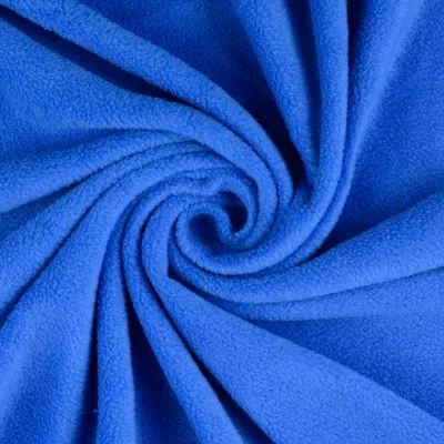 Produktbild von Polarfleece Antipilling ARTHUR Royalblau uni, ca. 261 g/m², ca. 0,5 m lang, ca. 1,53 m breit, Stoffe Meterware, 100 % Polyester