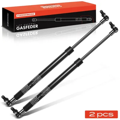 Immagine prodotto di 2 ammortizzatori a gas per cofano motore - Nissan Patrol GR II / GR V Y61 SUV, dal 1998 al 2019 - Ammortizzatori per cofano anteriore - Sostituzione per i codici 65471-VC020 e 65470-VC020