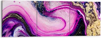Produktbild von Bild auf Leinwand - Leinwandbild - Abstraktion modern - 150x50cm - Wand Bild - Wanddeko - Leinwanddruck - Bilder - Kunstdruck - Wanddekoration - Leinwand bilder - Wandkunst - CA150x50-3502