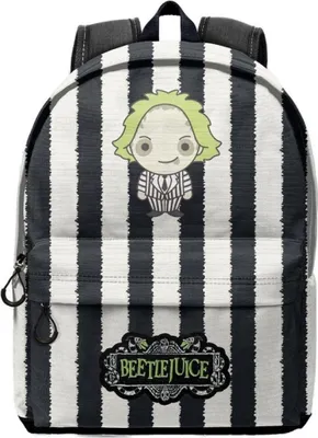 Produktbild von Karactermania Beetlejuice Rucksack 44 Cm Weiß Weiß One Size