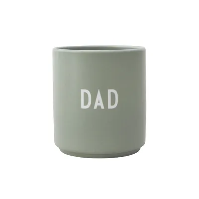 Produktbild von Design Letters 10101002GREENDAD, Einzelbild, Grün, Knochenporzellan, Tasse, Universal, 1 Stück(e)