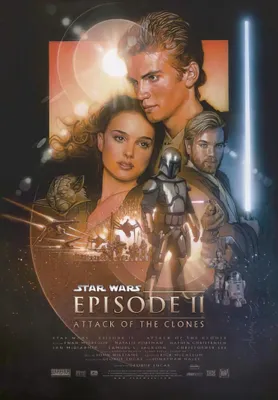 Produktbild von Star Wars Episode II Poster + Ü-Poster