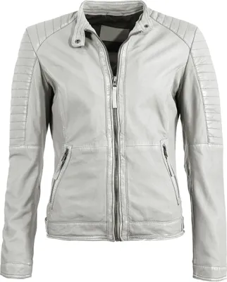 Produktbild von JCC Lederjacke 6011044-2 Damen grey XL