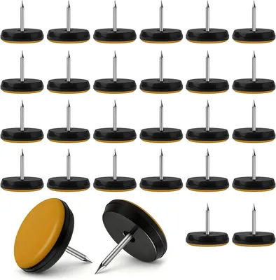 Produktbild von 28 Teflongleiter mit Nagel Ø 25 mm für Möbel