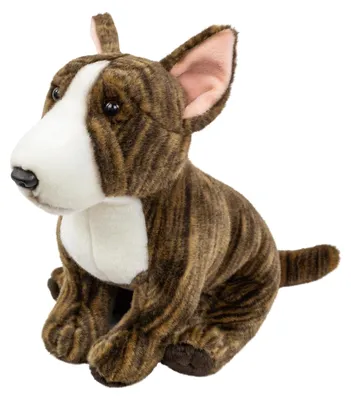 Produktbild von Plüschhund Englischer Bullterrier sitzend 30 cm Kuscheltier Teddybär Plüschtier