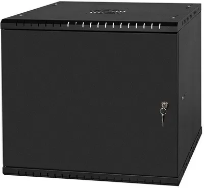 Produktbild von Serverschrank 19" 9U, 450mm, Metalltür, schwarz