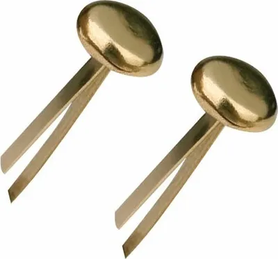 Produktbild von Maped Rundkopf Musterbeutelklammern aus Messing 17 mm 40 Stück