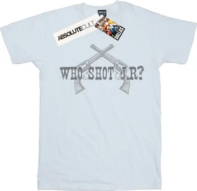 Produktbild von Dallas - "Who Shot J.R." T-Shirt für Herren BI22613 (S) (Weiß)