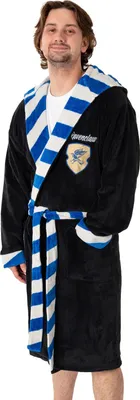 Obrázek produktu pro Harry Potter - Pánský/dámský župan "Ravenclaw", uni, s kapucí NS9089 (S) (černý)