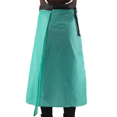 Zdjęcie produktu dla Ultralekka cienka spódnica przeciwdeszczowa Wodoodporne spodnie przeciwdeszczowe Kilt Pakowna wiatrówka Kilt Skirt