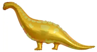 Obrázek produktu pro Fóliový balón s motivem žlutého brachiozaura, 99 x 56 cm – Godan