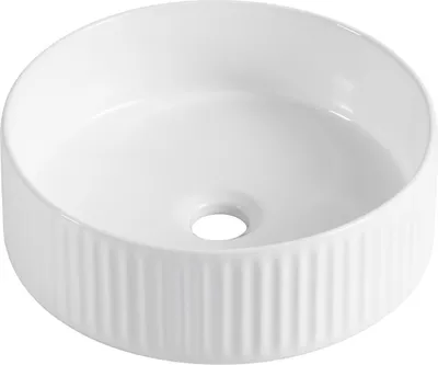 Immagine prodotto di Lavabo appoggio Ø35,5 x H.13 cm bianco NATURA