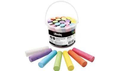 Zdjęcie produktu dla Wonday FEC700293 Kreda drogowa Wonday, 20 plastikowych wiaderek