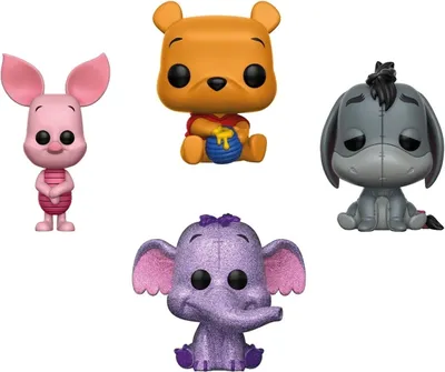 Produktbild von FUNKO POP! - Disney - Winnie The Pooh Piglet Eeyore Heffalump #4er Pack Special Editon