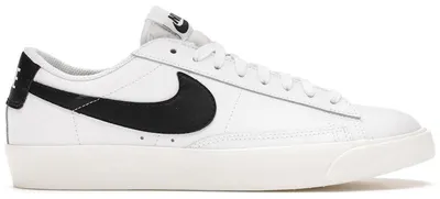 Imagen del producto de Nike Blazer Low de cuero, color blanco y negro, talla EU 42.5