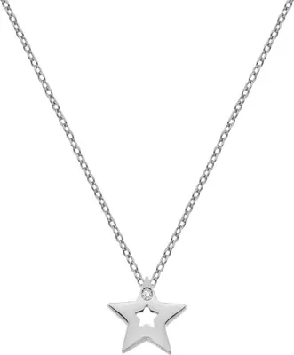 Produktbild von Sterling silver necklace with amulets DP722