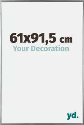Image de Cadre photo, 61x91.5 cm, argent brillant, plastique, Evry