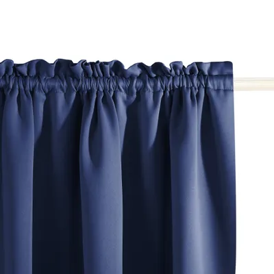 Zdjęcie produktu dla Zasłona zaciemniająca Hold 140x270 cm granatowa na taśmie