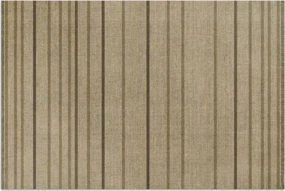 Produktbild von Streifen auf Stoff im Vintage-Boho-Stil – Vinylteppich – 60x90 cm – Outdoor Teppich – Terrasse – Wetterfest – Modern